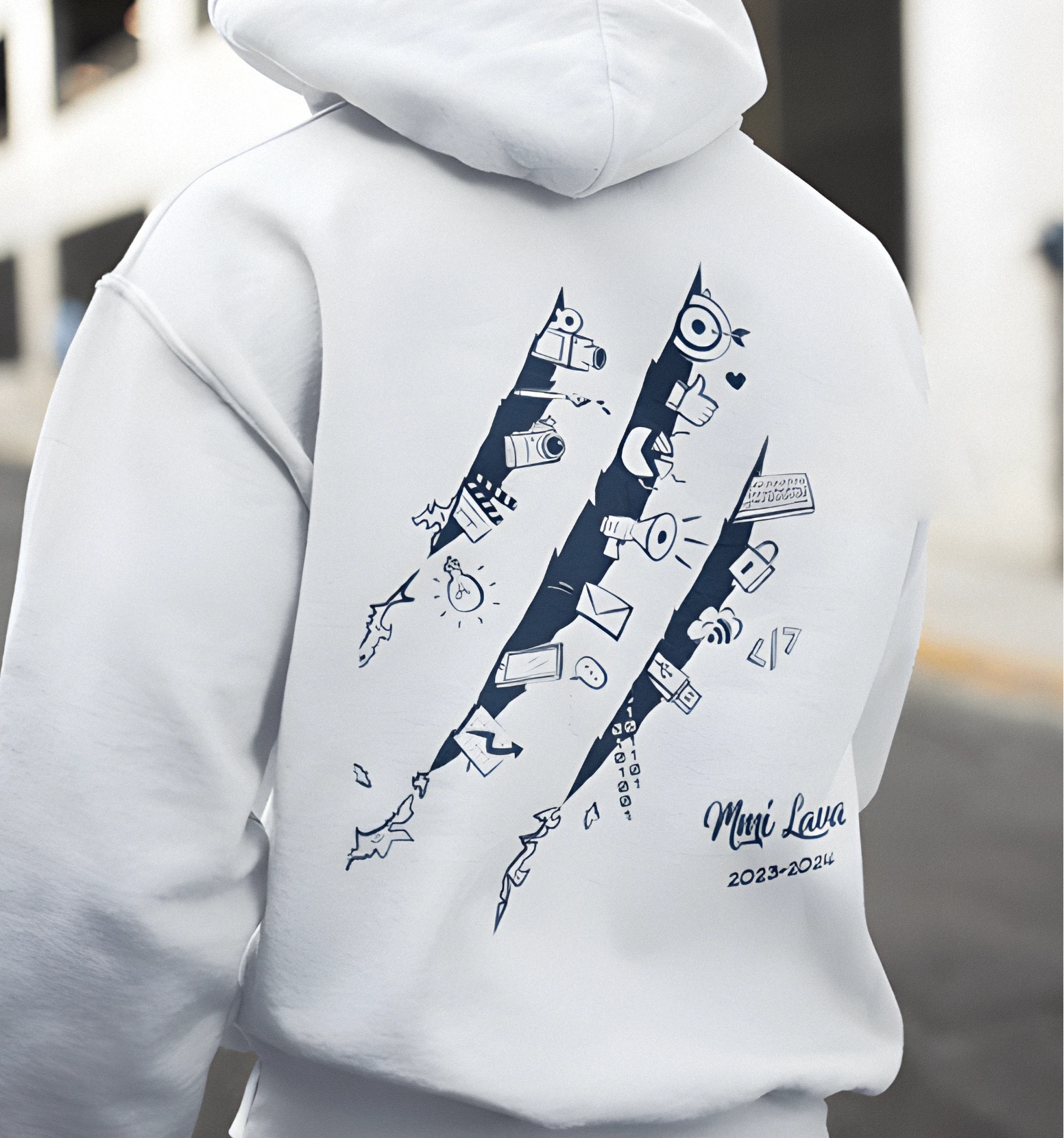 Sweater mockup — front